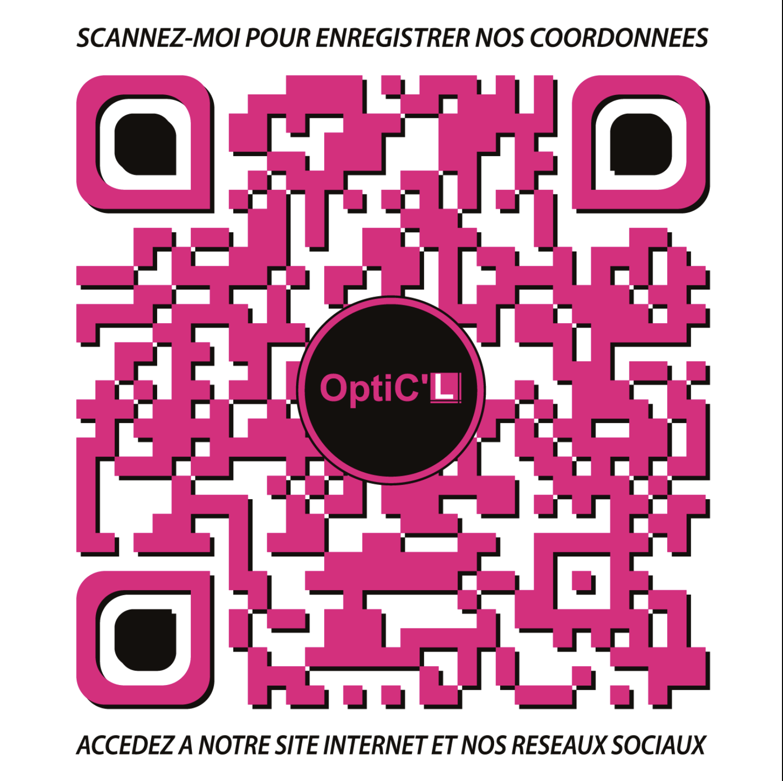 Qr code optic l 300dpi