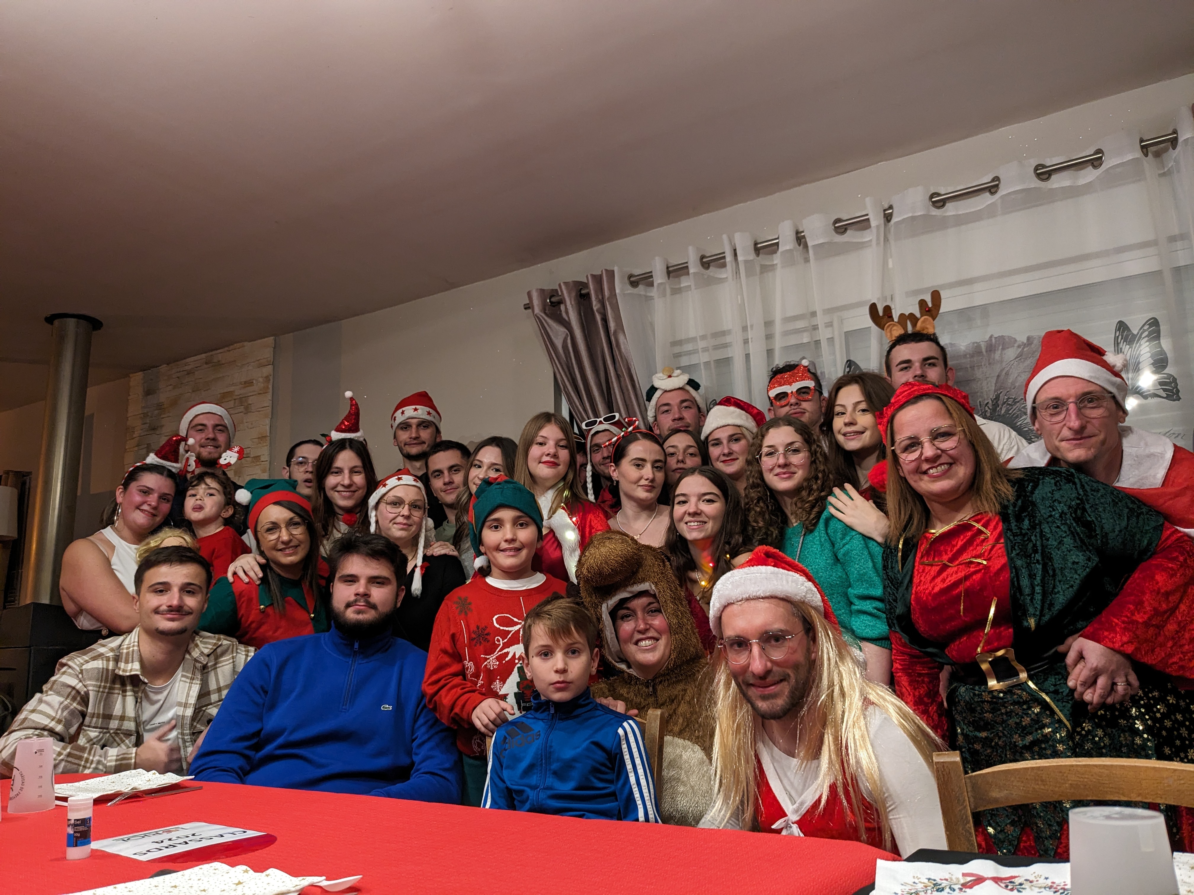 La Classe 2024 fête déjà Noël