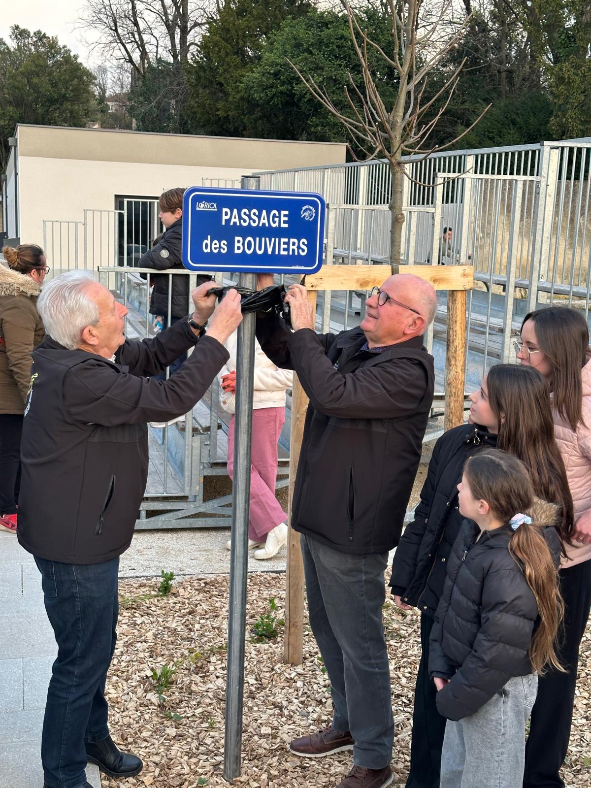 Les Bouviers ont désormais leur passage !