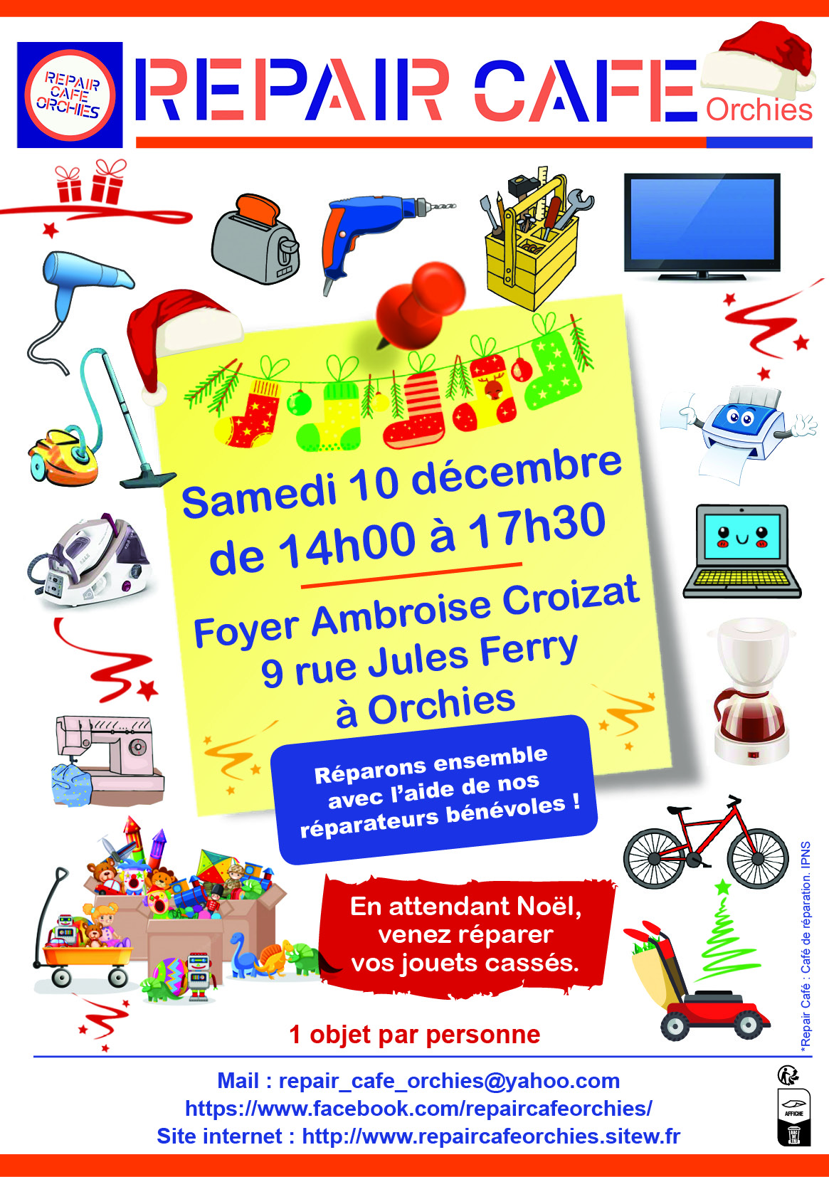 Repair cafe 10 12 2022