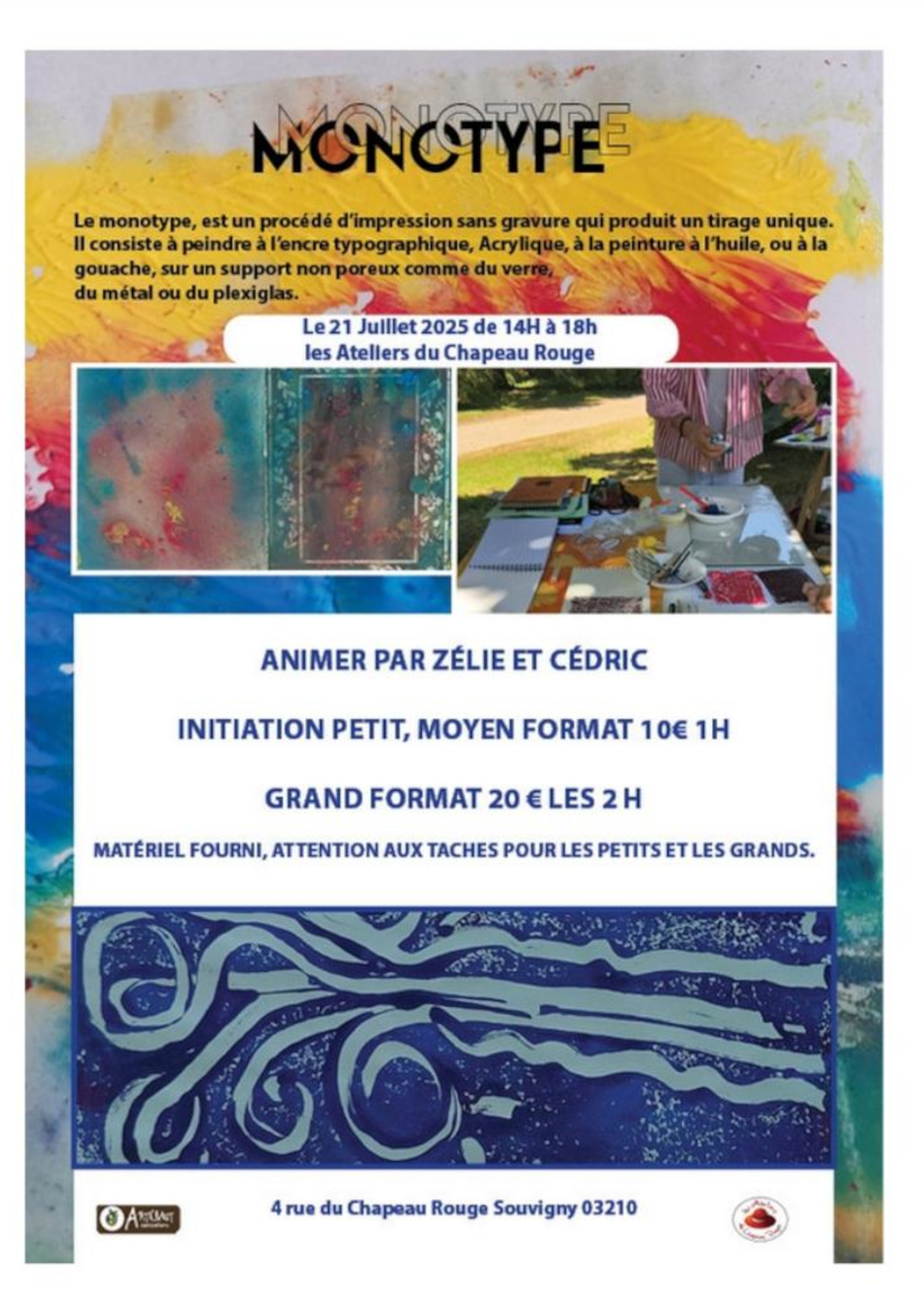 21 juil 2025 atelier monotype 