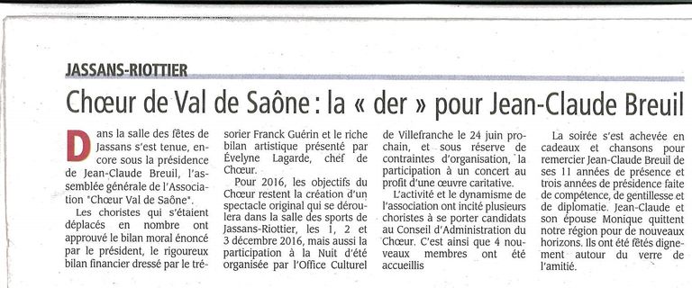 2016 le progres mardi 01 mars 2016