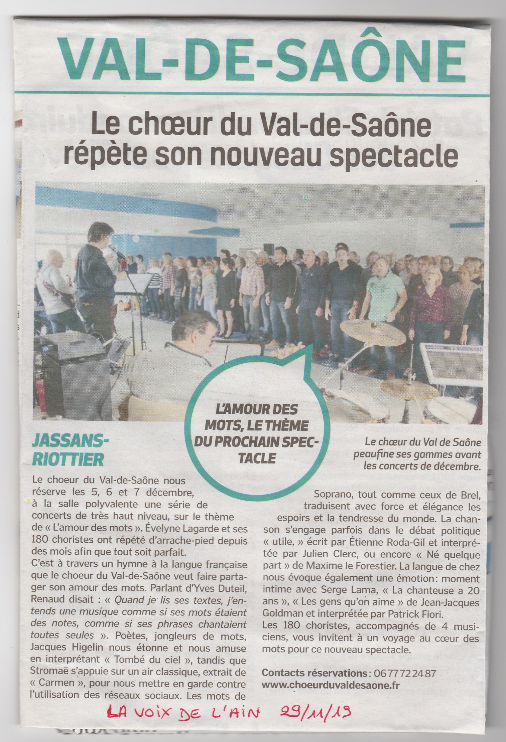 2019 article voix de l ain 2019 11 29