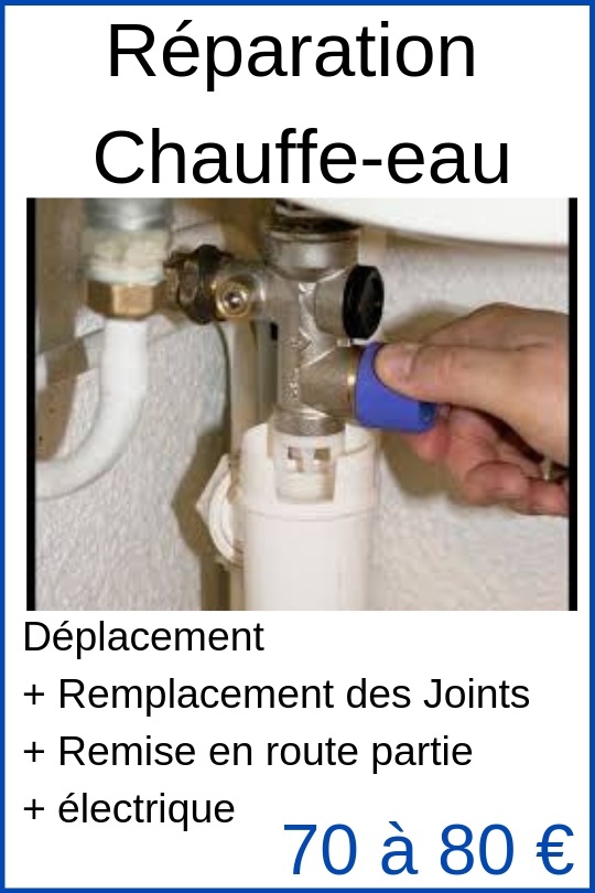 Reparation Chauffe eau Raincy