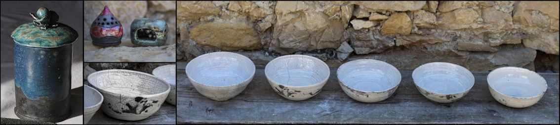 Raku PiecesTournee Carroussel