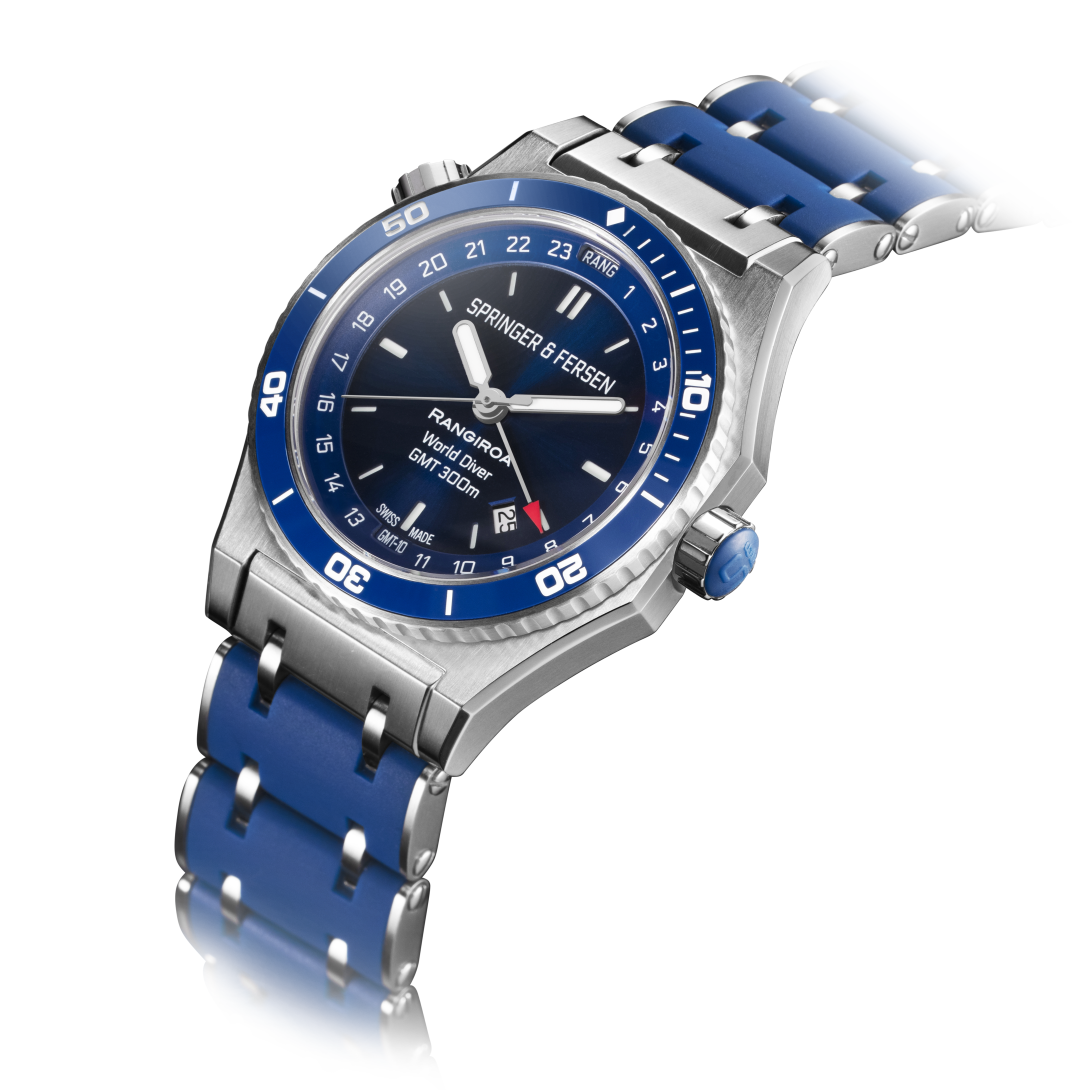 3 4 deep sea blue cuir