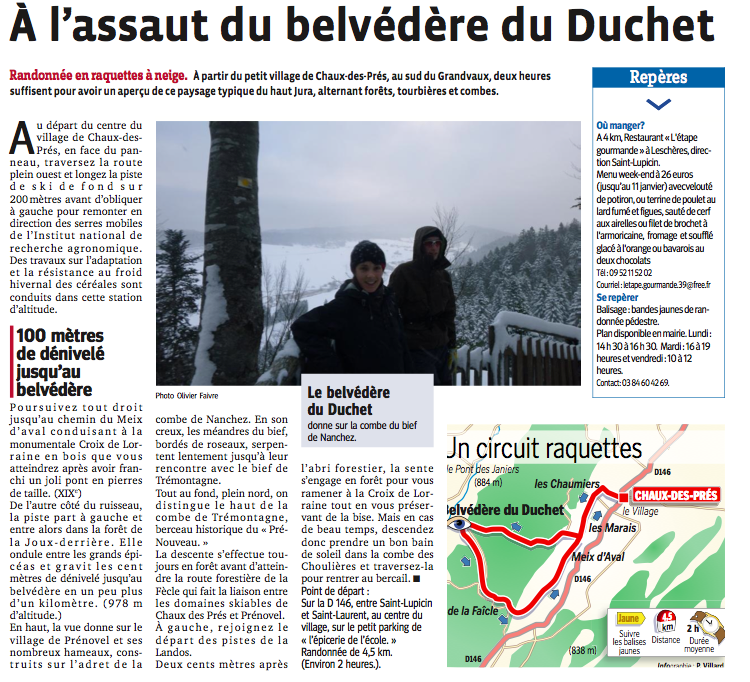 Capture d e cran raquettes duchet