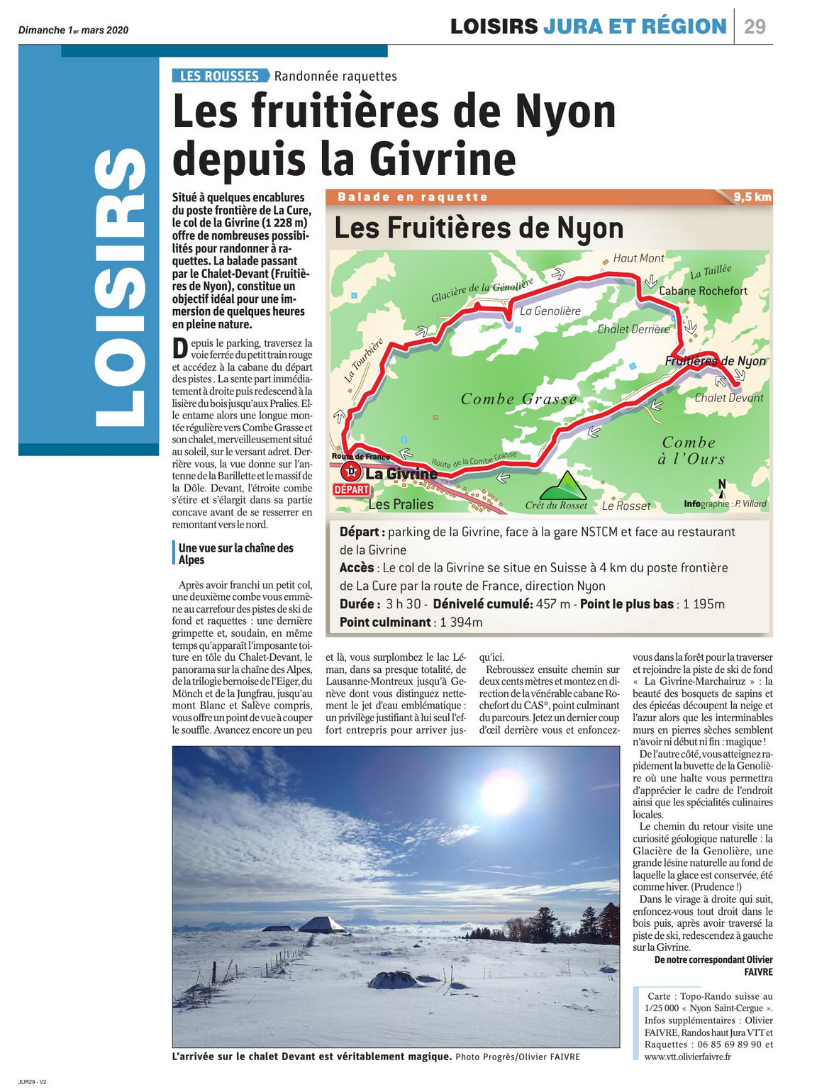 Raquettes givrine 20
