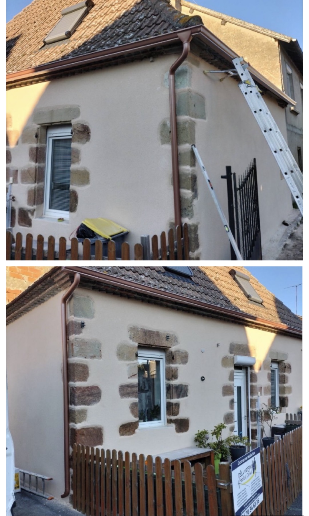 Facade goutiere 2