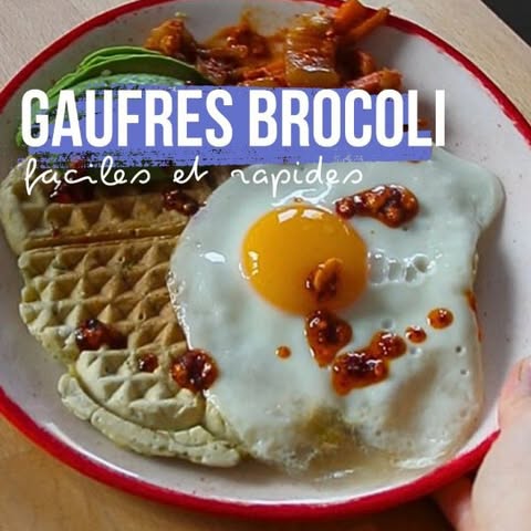 Gaufres brocoli
