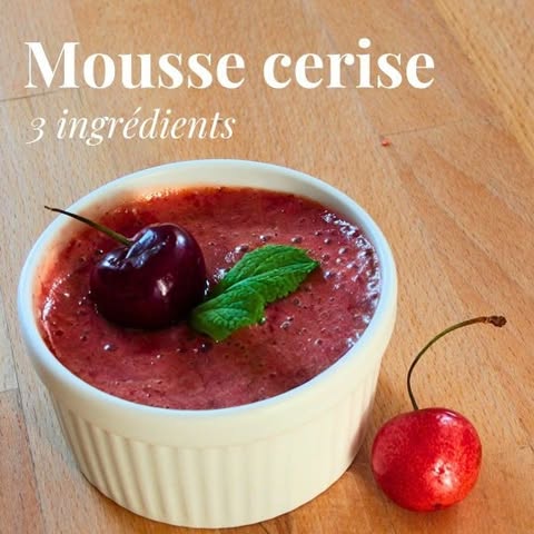 Mousse cerise