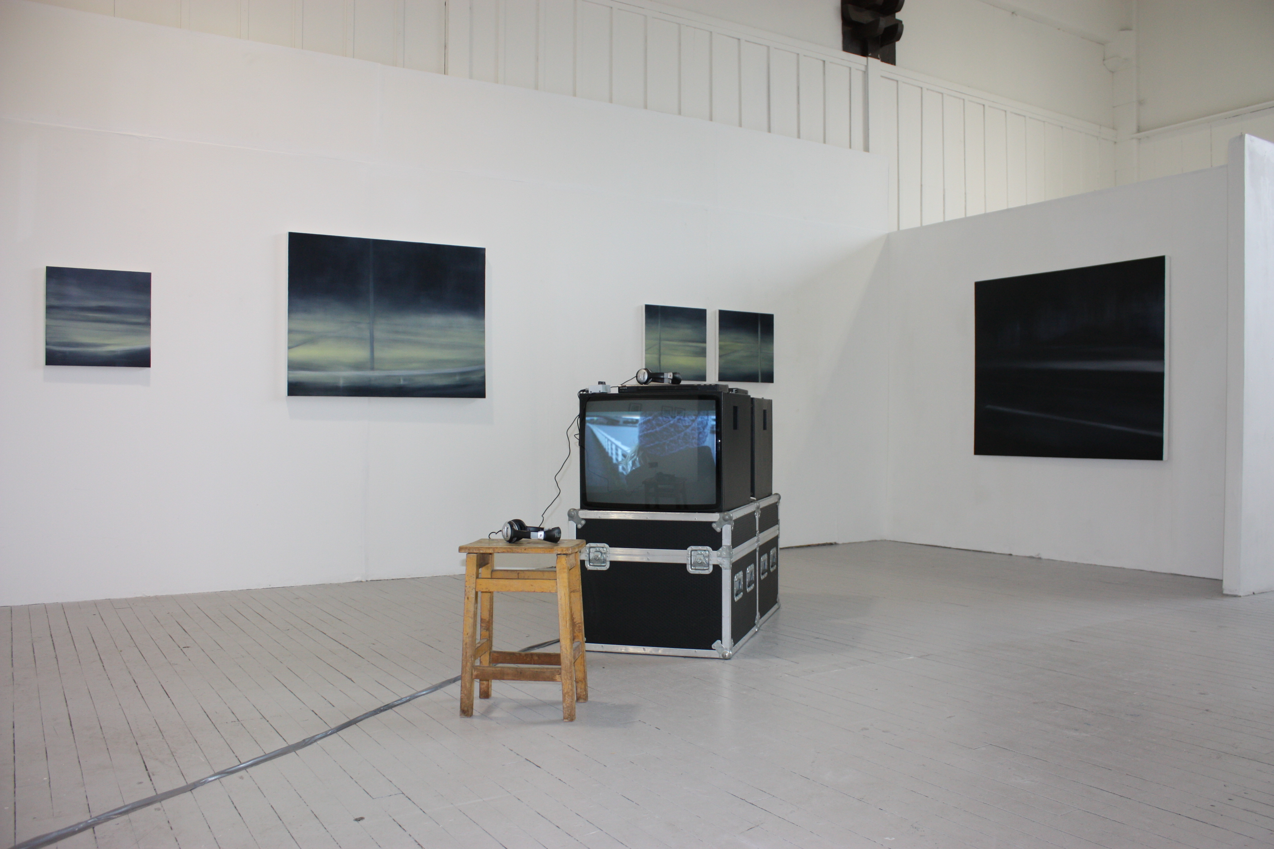 Installation view degree show