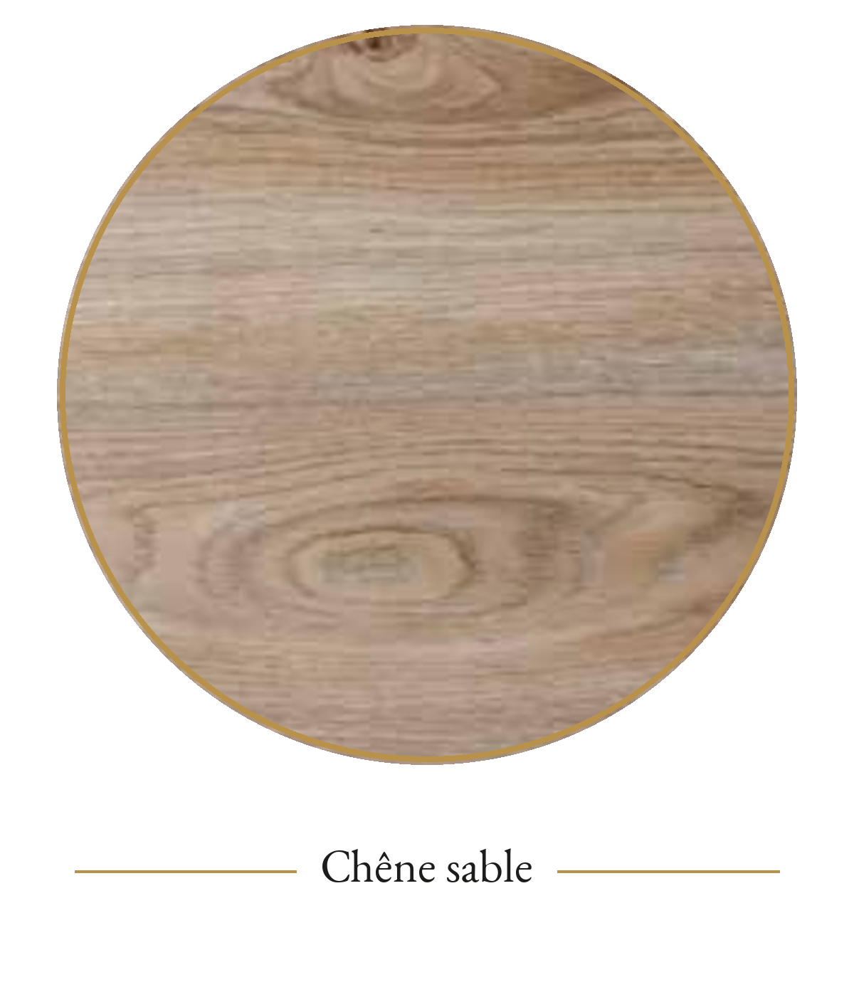 Carte chene sable