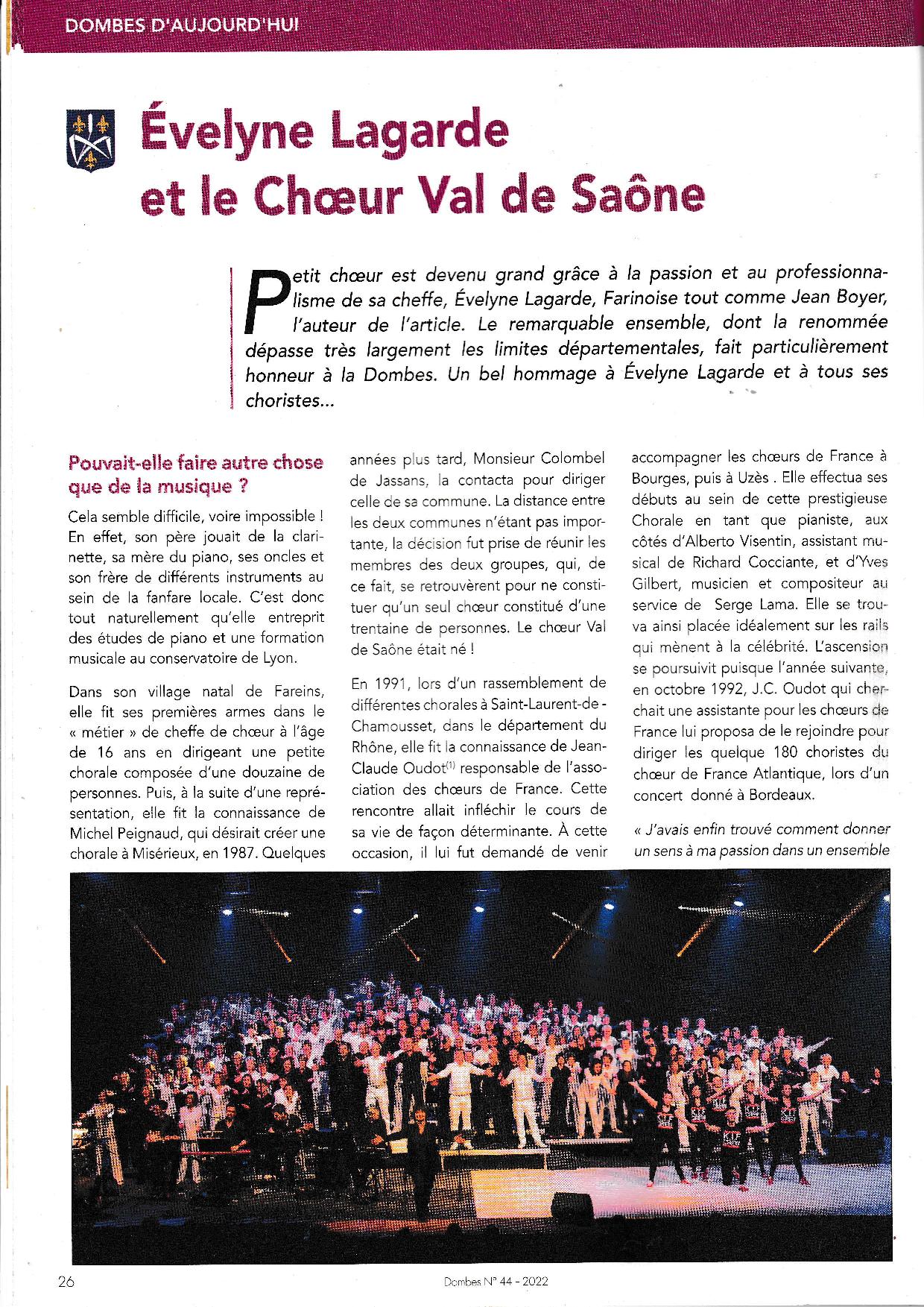 Article dombes e lagarde et le cvds 1 page 001