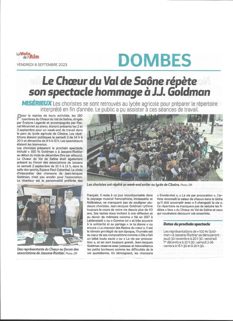 Article voix de l ain 8 sept 2023 page 001