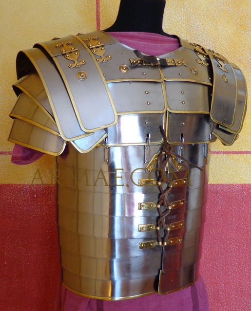 Lorica segmentata corbridge armee romaine dos min