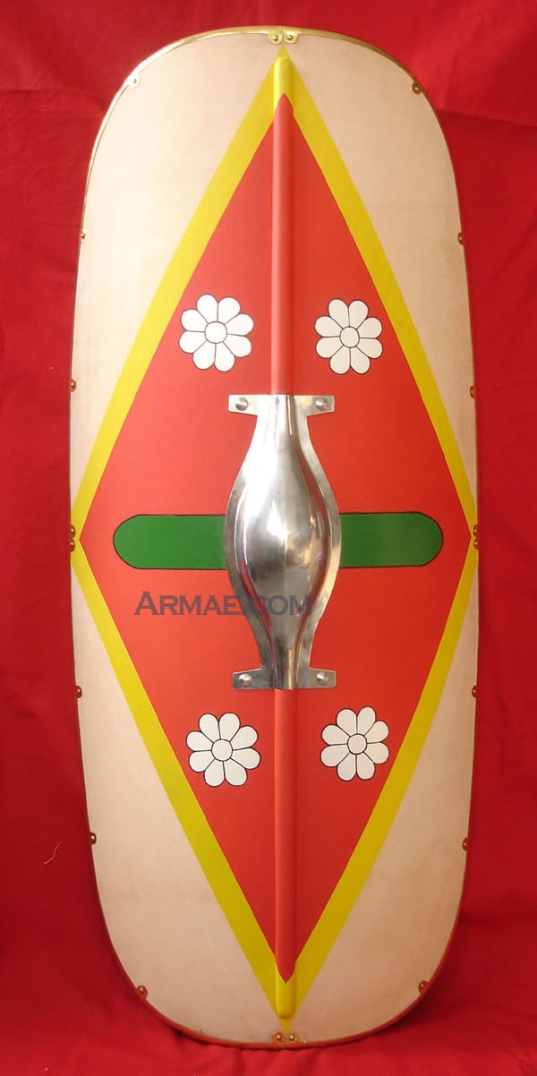 Scutum republique bouclier soldat armee romaine min