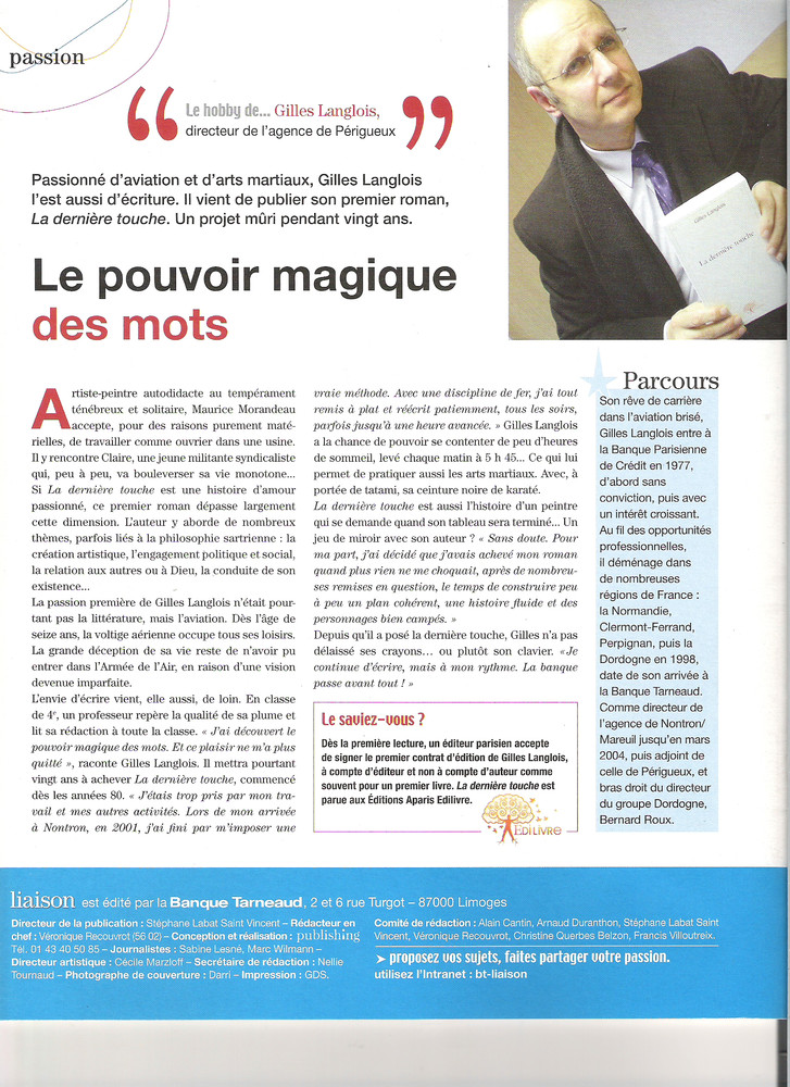 Tarneaud liaison mars 2009