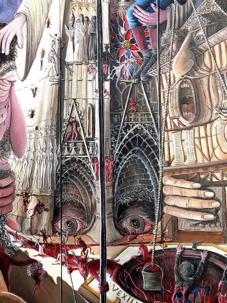 Detail des portes de l enfer