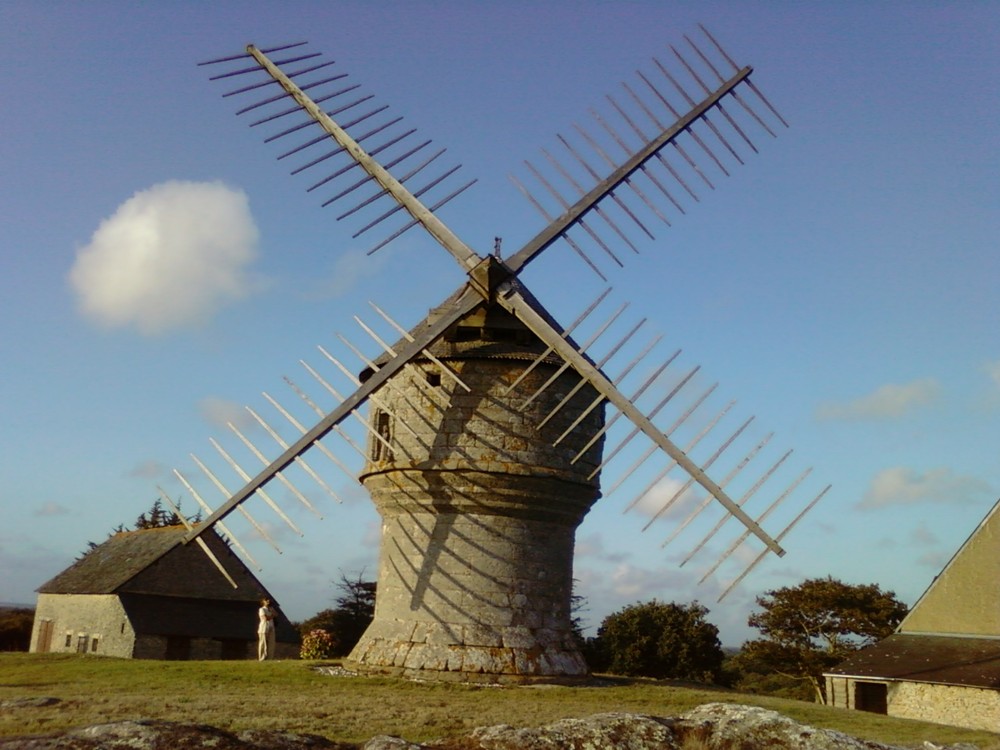 Guérande:Le Moulin de Crémeur dit "Le Moulin du Diable"