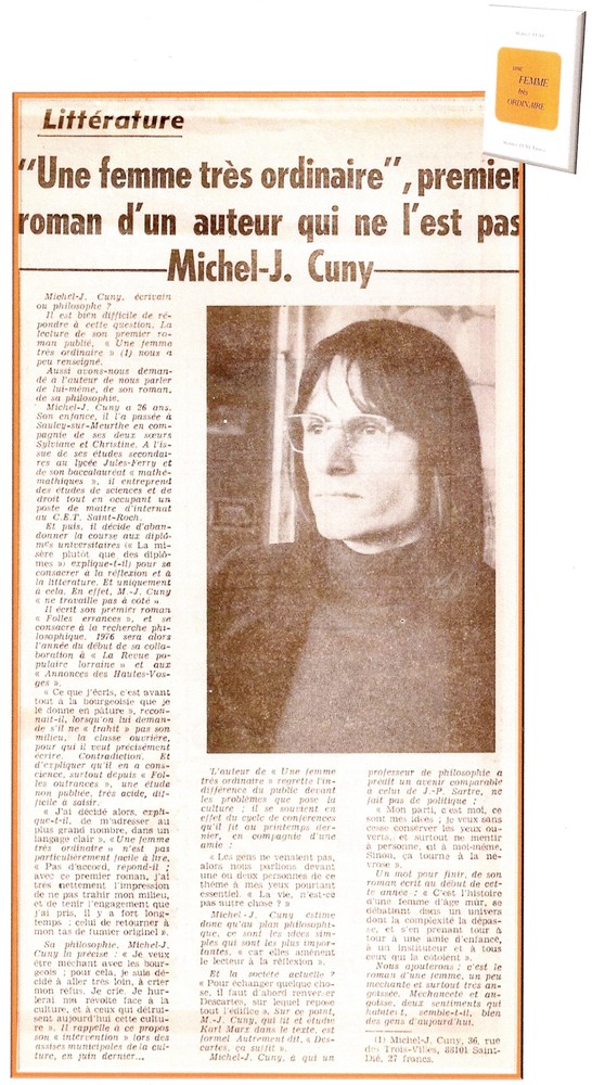 1 2 La Liberte de l Est Jeudi 2 Decembre 1976 Archives MJC FP