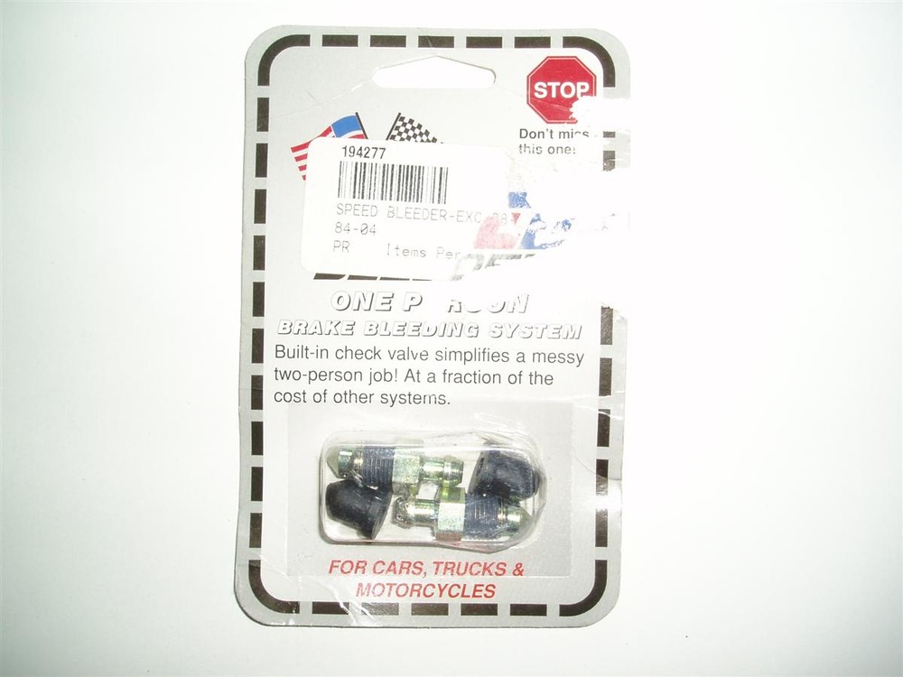 Valves de purge frein 84 04 15 95 Custom 