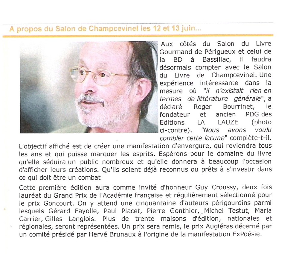 Decal age productions salon de champcevinel