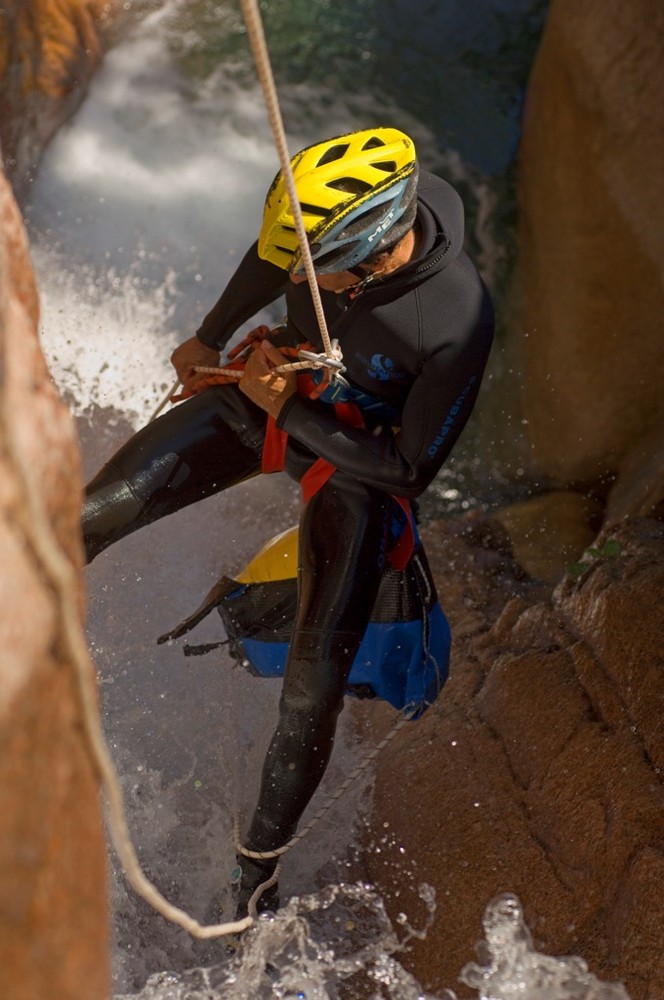 Bob canyon rappel