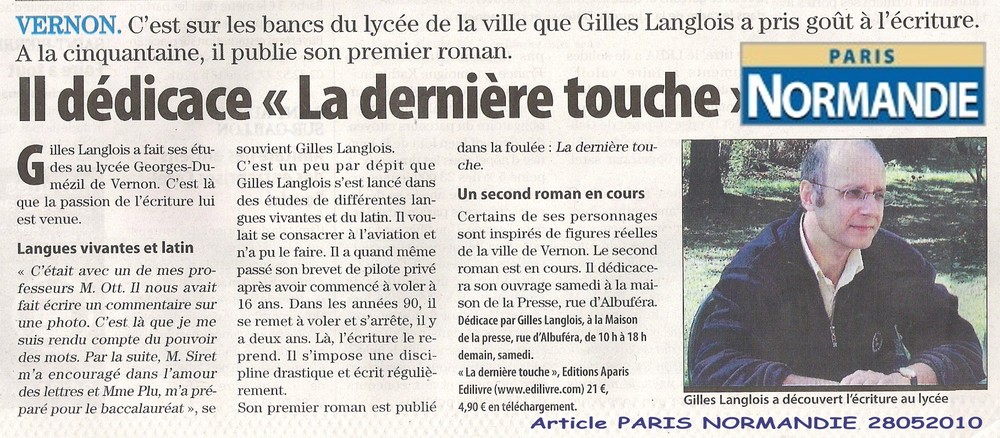 Article paris normandie 28052010