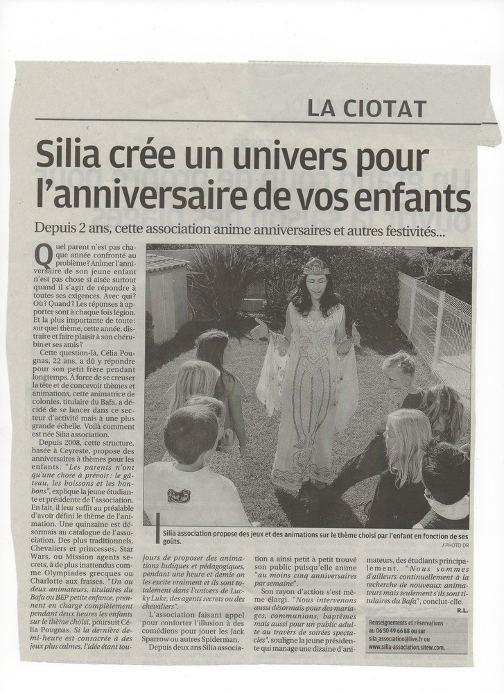 Article la provence 7juin10