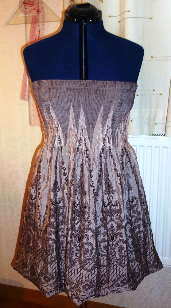 Robe grise 1 mannequin