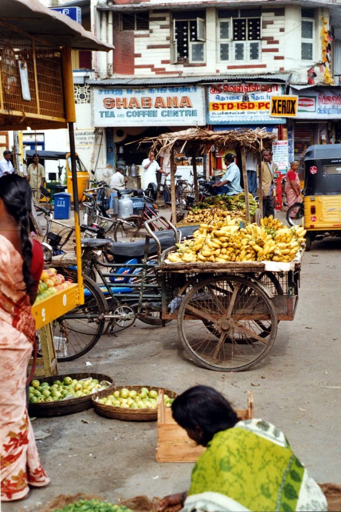 Le marché à Mylapore