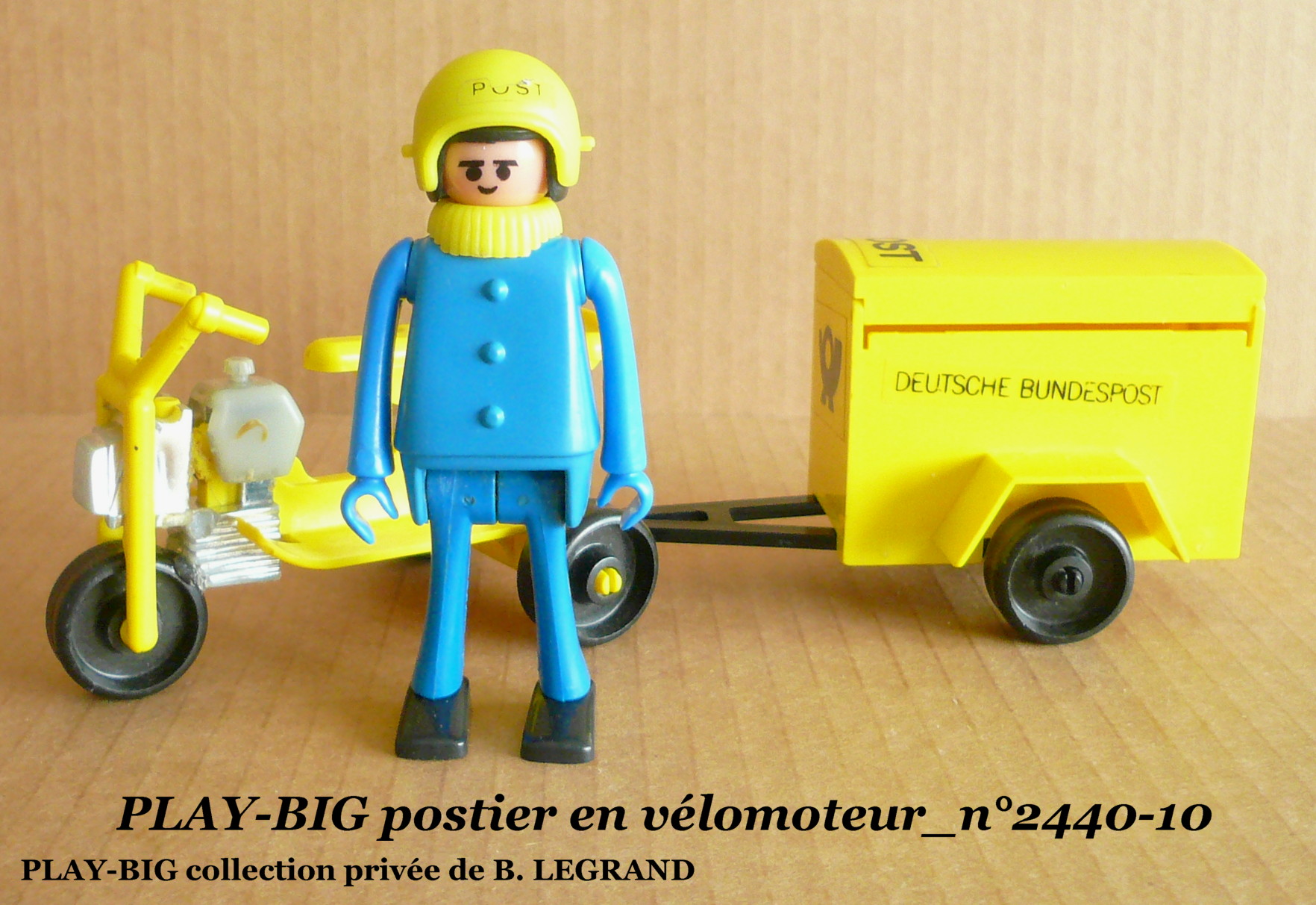 La deutsche post le velomoteur