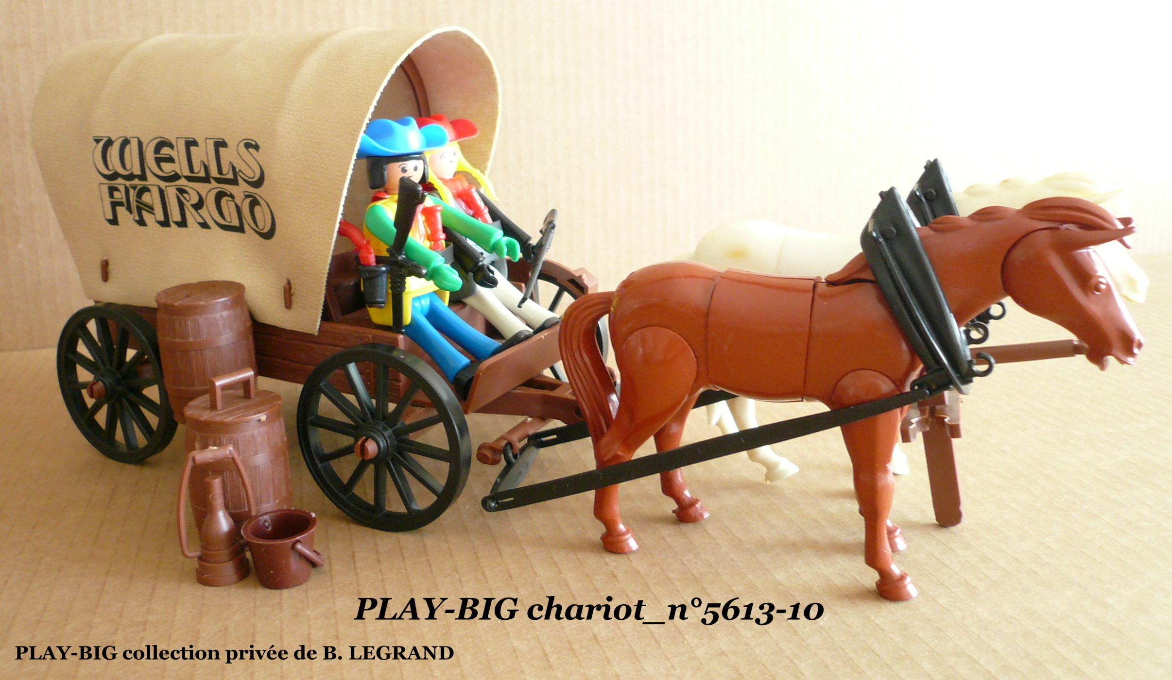 Les cowboys le chariot