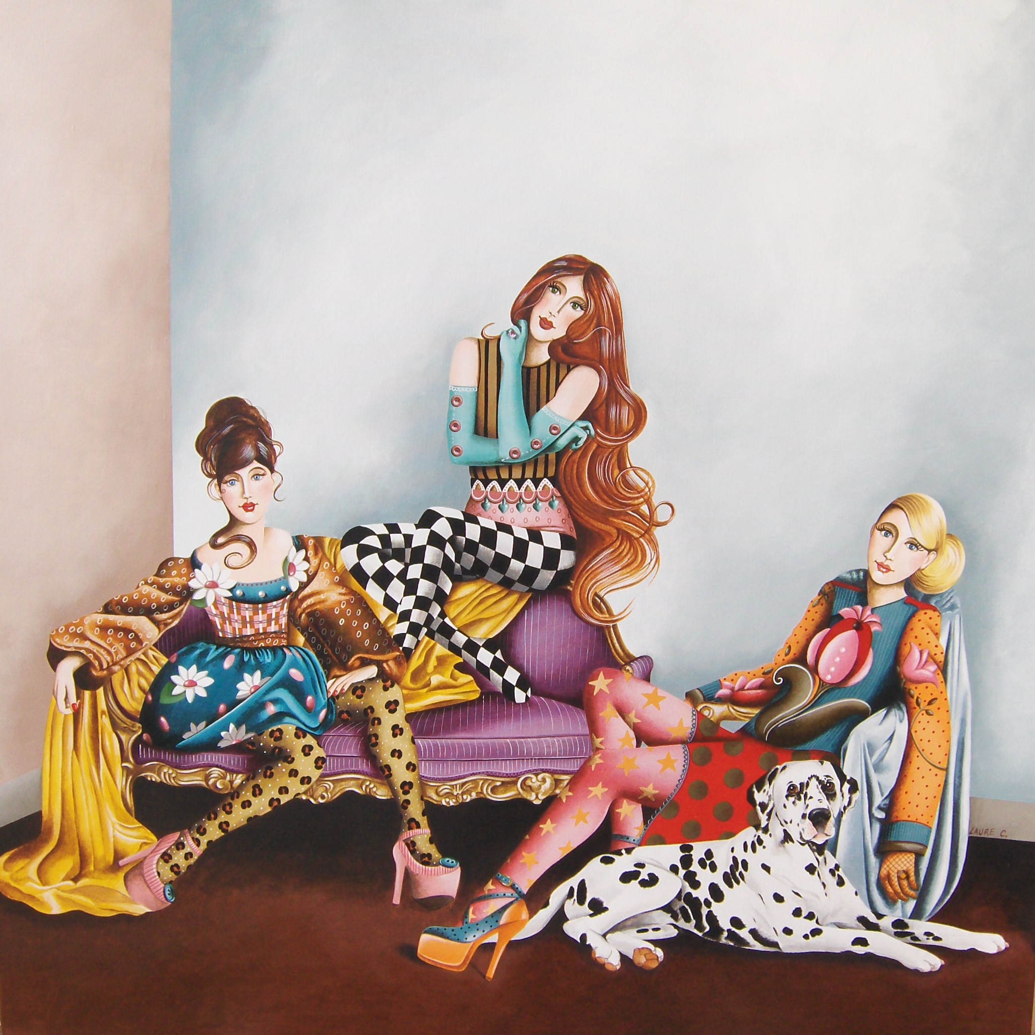 Marie, Louise, Caroline et Rita (c) Laure Coudour