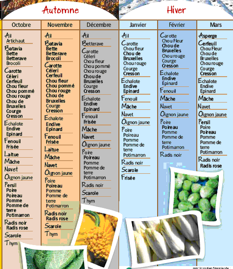 Au fil des saisons