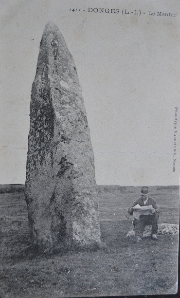 Menhir de la Vacherie site