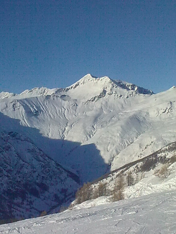 Le bric froid vu des pistes