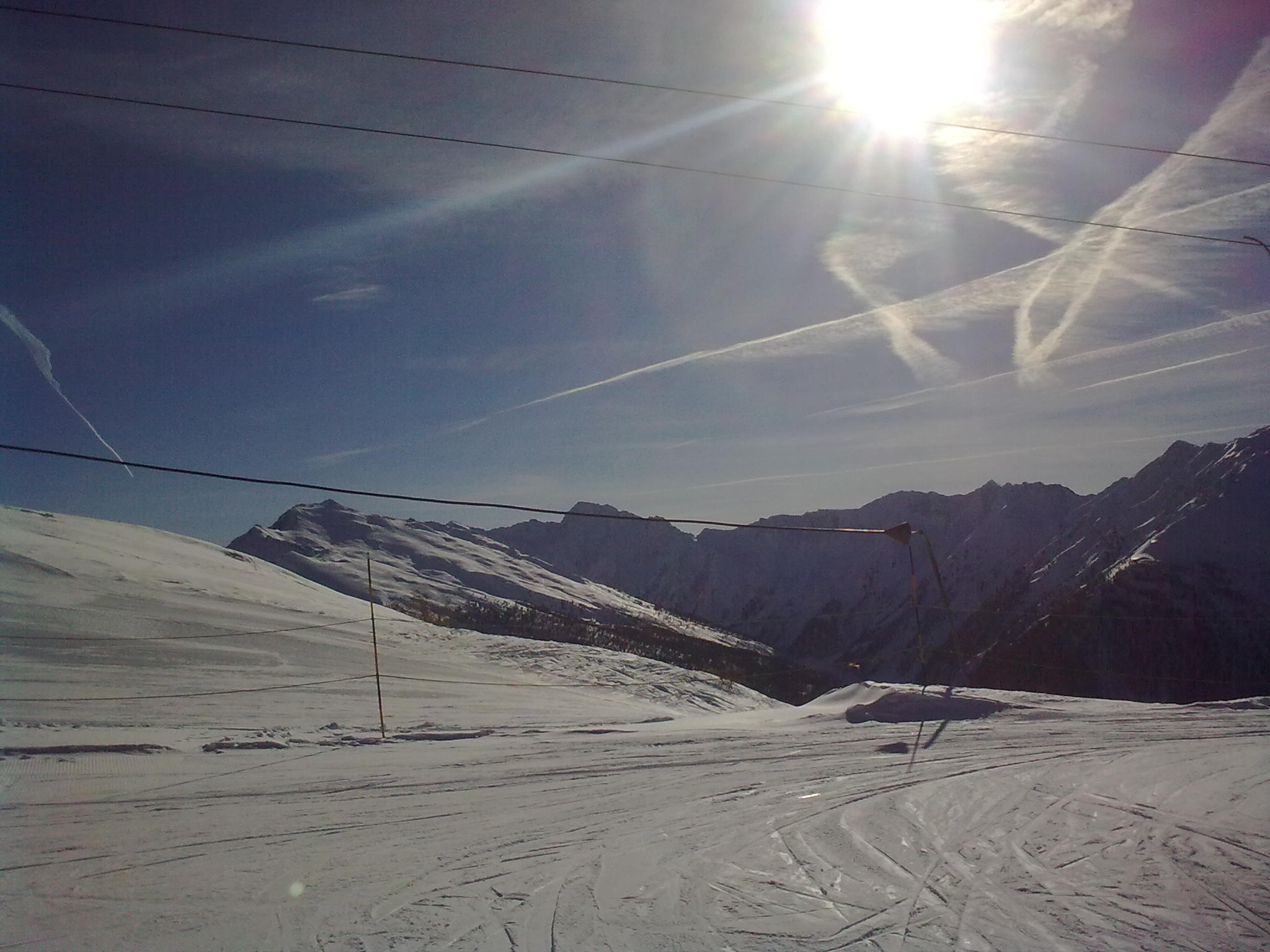 Le haut de la station