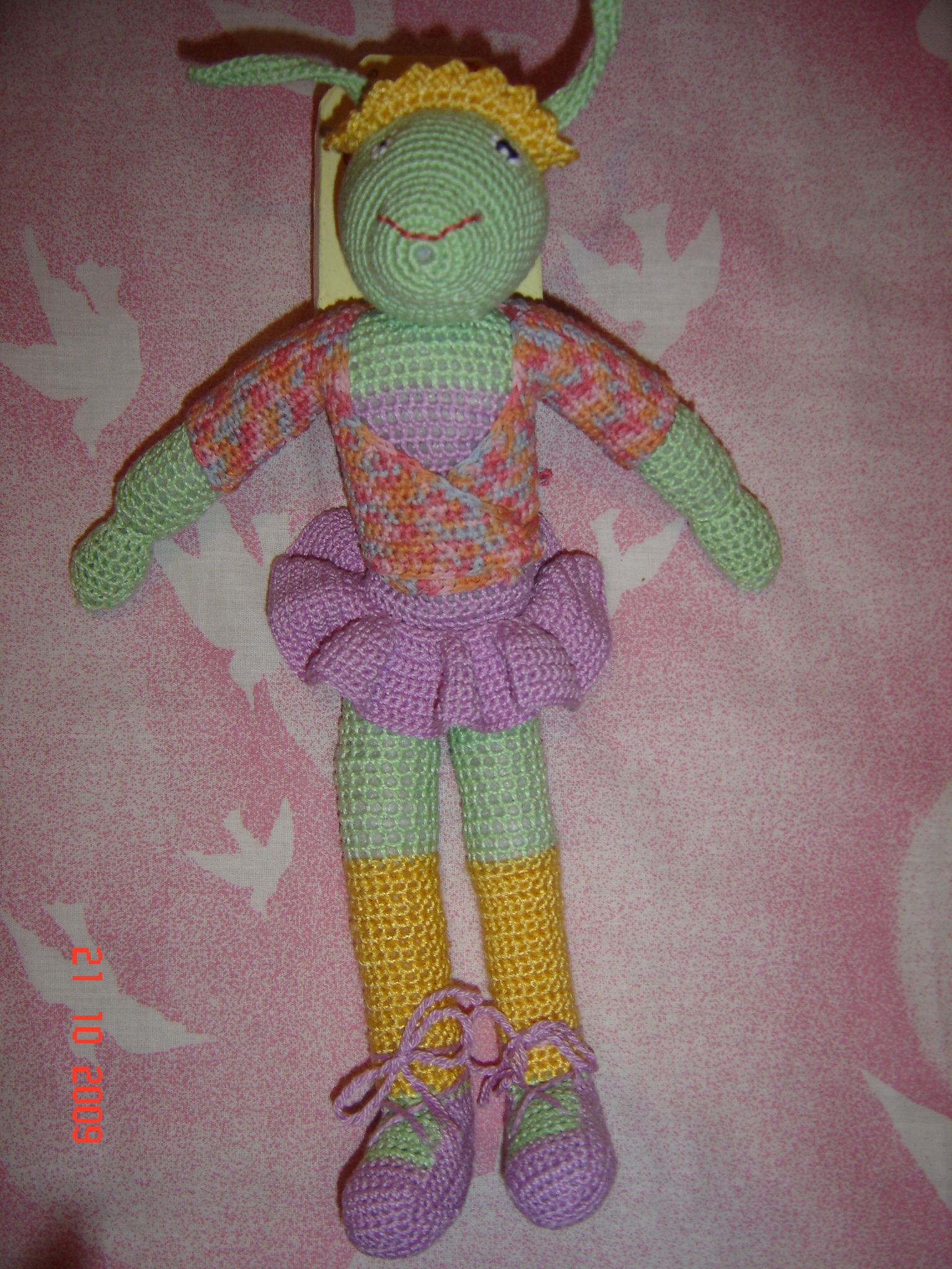 sauterelle au crochet 20 euros