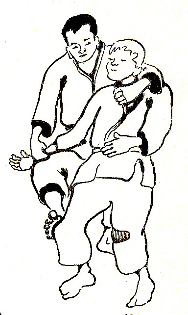 Jujitsu etranglement
