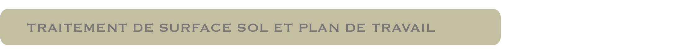 Bandeau sol pdt