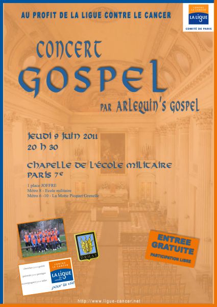 Affiche gospel 01