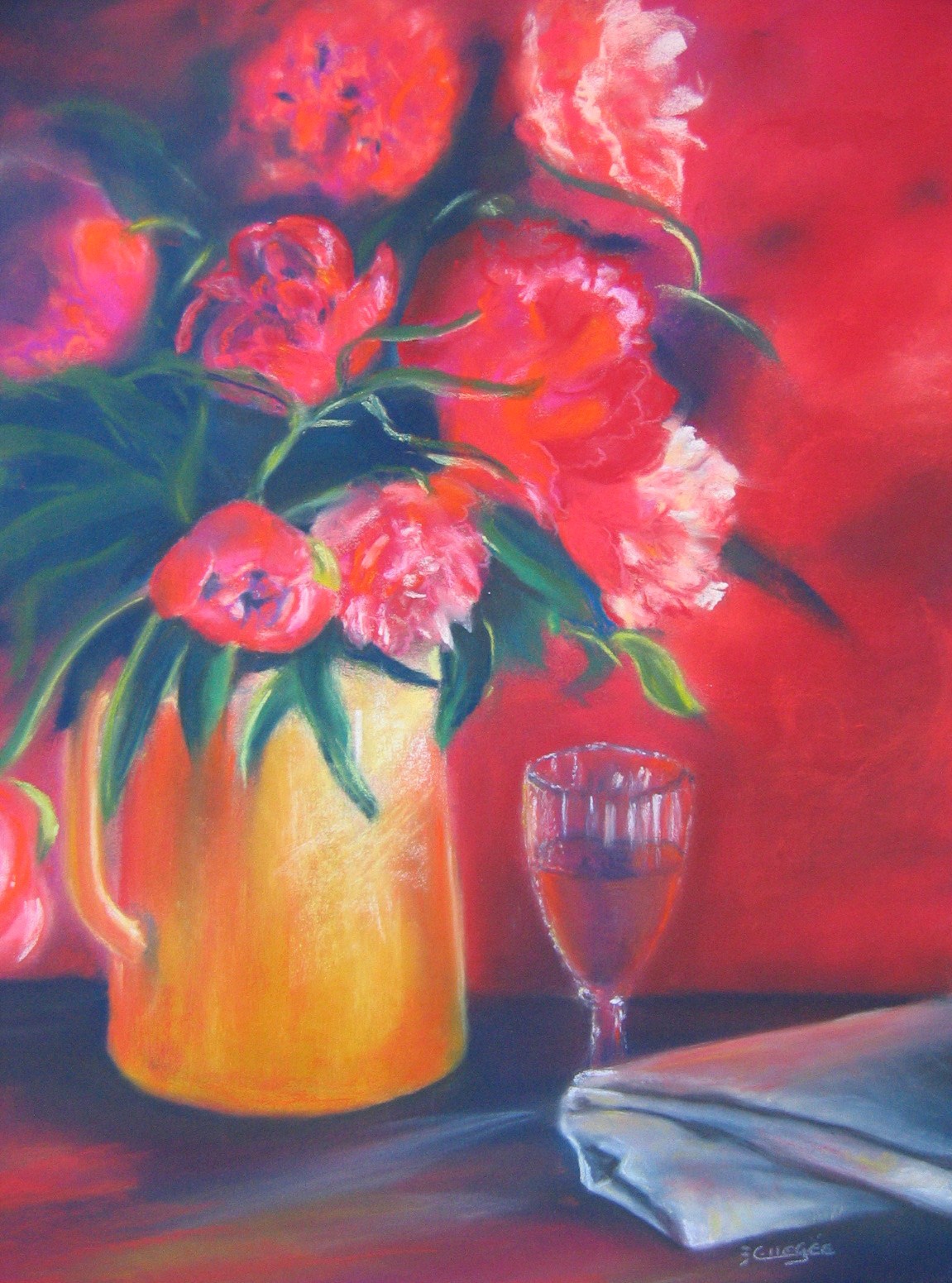Nature bouquet rouge