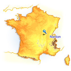 Carte france nanton