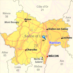 Carte nanton