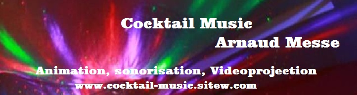 Cocktail music banniere