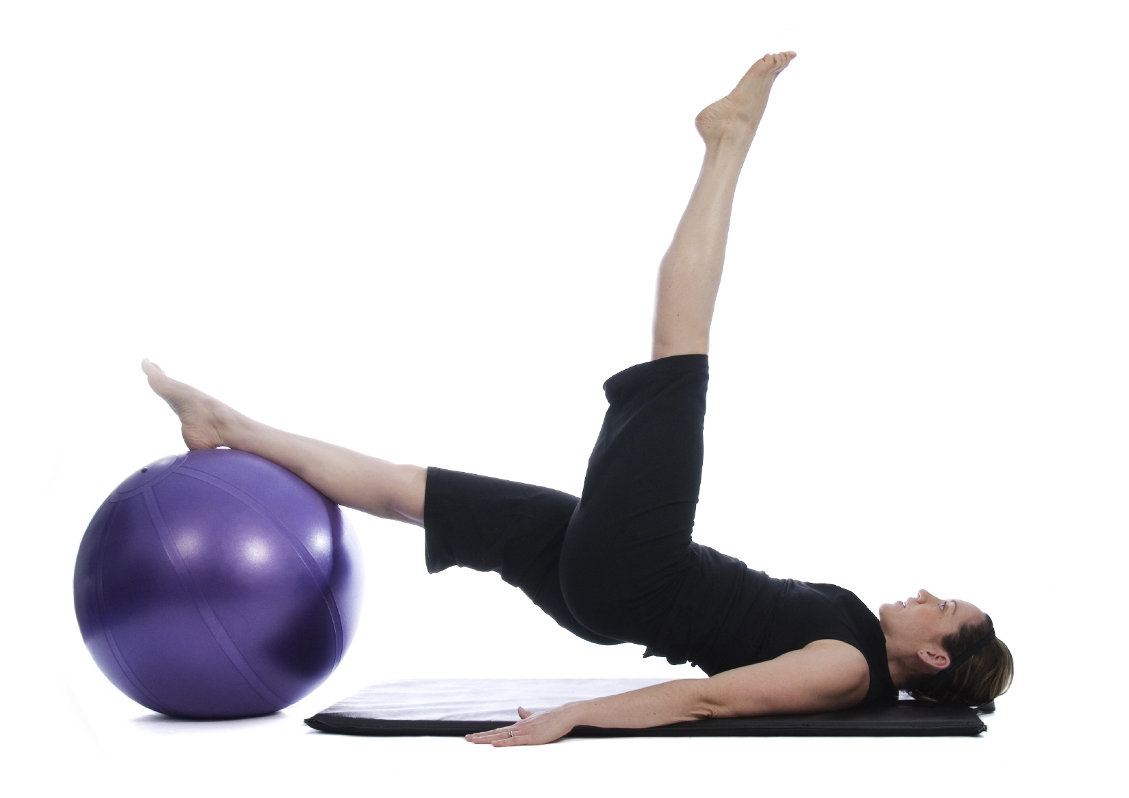 Shoulder bridge avec swiss ball
