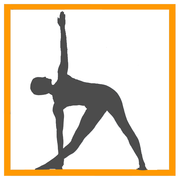 Utthita Trikonasana orange gris