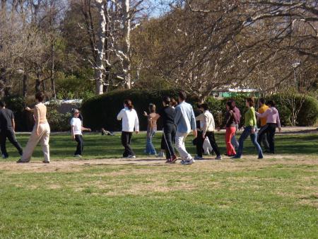 Initiation Tai chi chuan au parc Borely